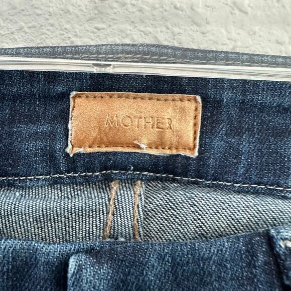 Mother Jeans The Looker in Smooth Moves Size 24 High Rise Denim Skinny Leg - Picture 5 of 9